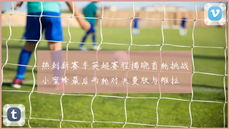 热刺新赛季英超赛程揭晓首轮挑战小蜜蜂最后两轮对决曼联与维拉